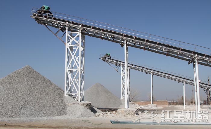 卵石生產(chǎn)現(xiàn)場實拍 卵石生產(chǎn)現(xiàn)場實拍