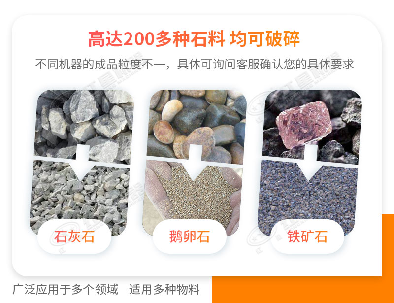 碎石機應(yīng)用領(lǐng)域