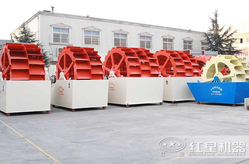 雙輪、三輪洗沙機(jī)設(shè)備展示圖