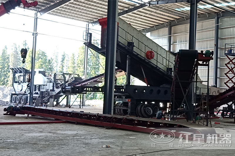 日產(chǎn)千噸石料用多大的破碎機型號，破碎建筑垃圾用的