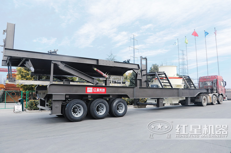 輪胎式移動制砂機(jī)