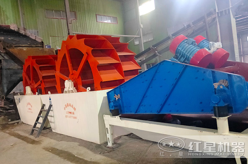 時(shí)產(chǎn)160噸洗沙機(jī)型號(hào)有哪些？搭配脫水篩減少細(xì)沙流失