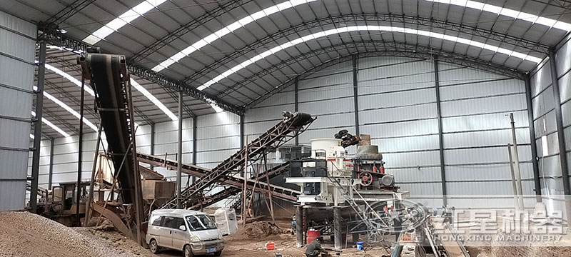 碎沙機設備多少錢一套，一天能生產多少？